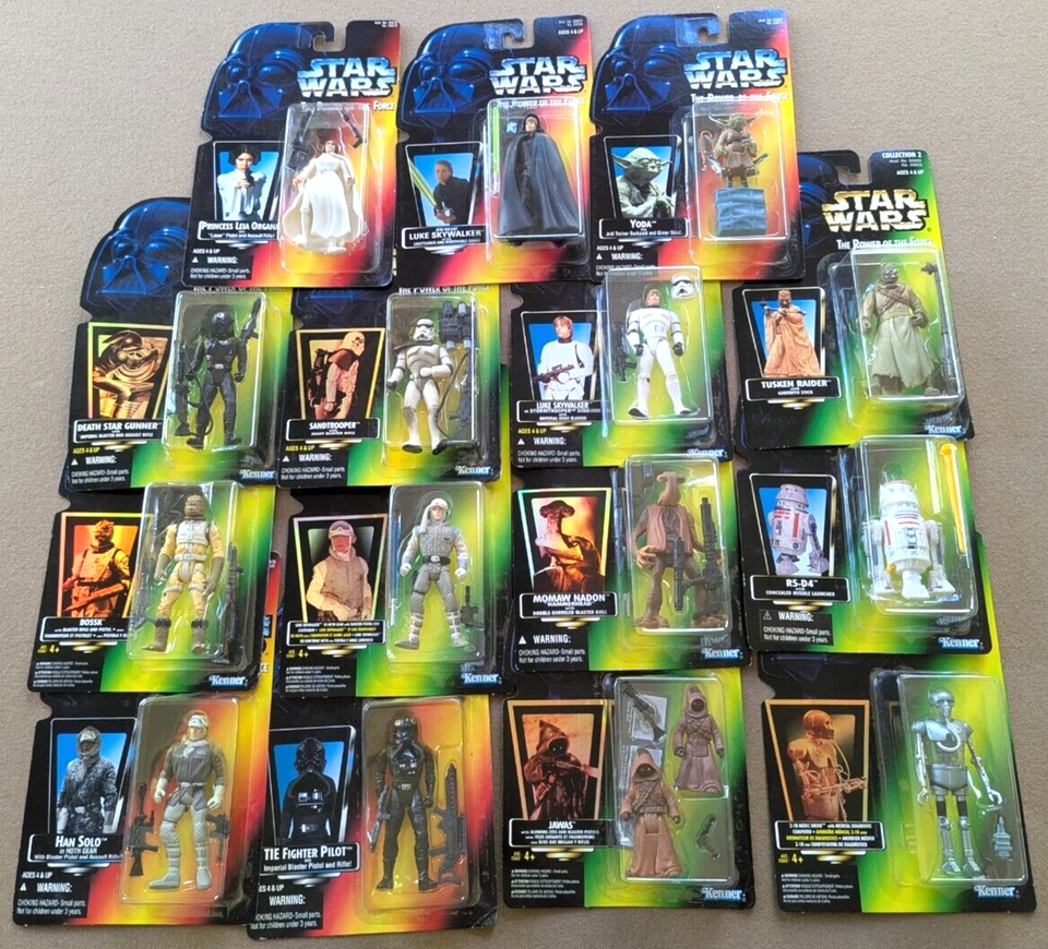 Figuras de acción de Star Wars El poder de la fuerza - Tú eliges - Cantidad/Descuento de envío Foto 1 de 1