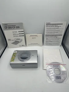 CANON CARD PHOTO PRINTER CP-200 With Photo Paper Read Description - Picture 1 of 7