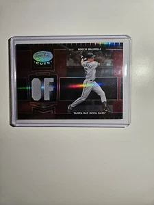 2004 Leaf Certified Cuts Rocco Baldelli GU Jersey /100 - Picture 1 of 2