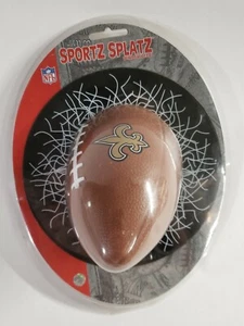 NFL Saints Football Sportz Splatz Window Decal New In Package New Orleans NEW - Picture 1 of 4