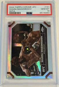 2024 Topps Chrome UFC #141 - Shara Magomedov - Sepia Refractor - Picture 1 of 2