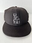 Mlb Los Angeles Dodgers La 59Fifty Men's New Era Hat Cap Black 7 3/8 Baseball