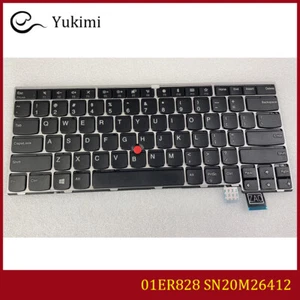 01ER828 SN20M26412 FOR Lenovo Thinkpad T470S English with Backlight Keyboard - Bild 1 von 5