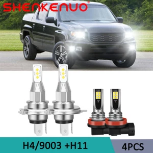 Faros LED 6000K para Honda Ridgeline 2006-2014 + faros antiniebla brillantes EE. UU. - Imagen 1 de 11