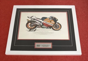 Limited Ed Print 1997 Honda NSR500 Doohan Motorcycle Collect Sport Bike Art Gift - Bild 1 von 17