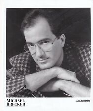 MICHAEL BRECKER PORTRAIT Músic de jazz 1990s ORIG VINTAGE PHOTO 321