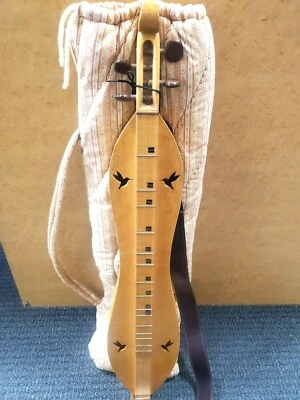 WARREN A. Colibrí MAY DULCIMER FIRMADO POR DENTRO con estuche blando Foto 1 de 4