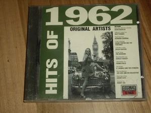 ADAM FAITH, SHADOWS, FATS DOMINO & MORE *RARE OZ CD ' HITS OF 1962 ' 1988 EXC - Picture 1 of 3