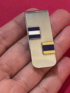 Clip de dinero de plata de ley 925 vintage de mediados de siglo de los años 50 - Imagen 1 de 3