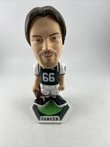 ALAN FANECA NEW YORK NY JETS VERY RARE BOBBLEHEAD NFL FOOTBALL BOBBLE HEAD Cover
