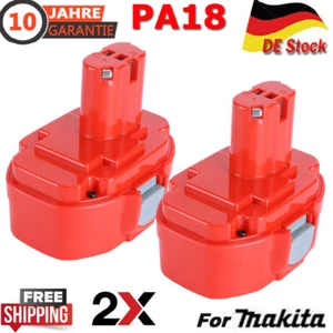 2x Para Makita PA18 1835 8391D 1822 8390D 192827-3 192826-5 18V 3,0Ah Ni-MH Batería - Imagen 1 de 12