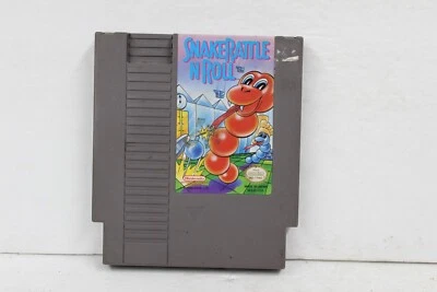Snake Rattle 'n' Roll (Nintendo Entertainment System, 1991) Cartridge Only - Image 1 of 3