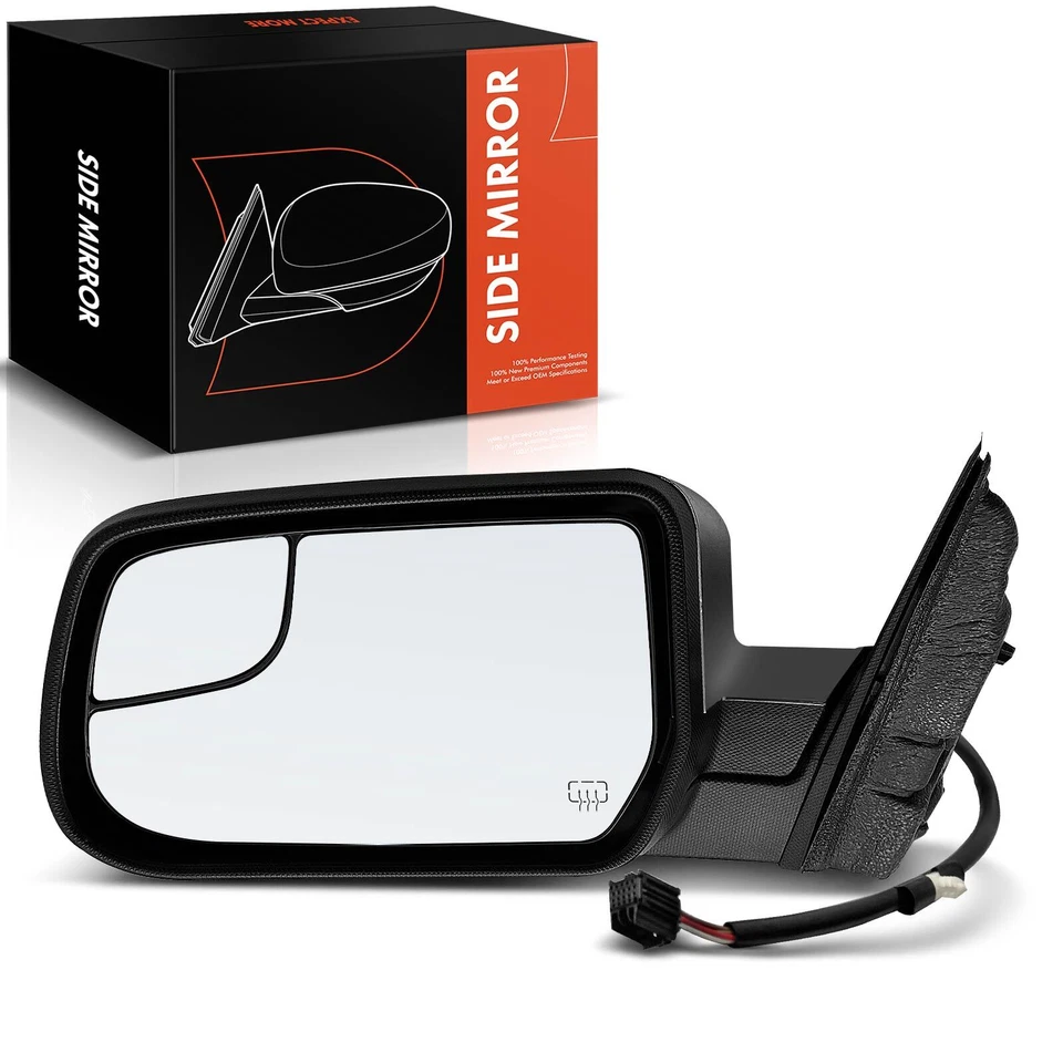 Espejo retrovisor térmico eléctrico cromado para conductor izquierdo para Chevy Equinox GMC Terrain 2010-2017 Foto 1 de 4