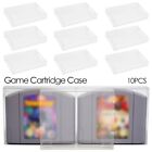 N64 Cartridge Display Game Cartridge Case Protector Protective Sleeve For N64
