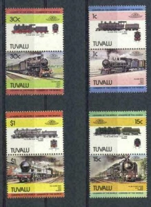Tuvalu 1984 Railway Locomotives SG 273-80 3rd series MNH - Picture 1 of 1