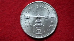 MEXICO - 1979 - .925 SILVER 1 ONZA ROUND CASA DE MONEDA DE MEXICO; 33.625 grams - Picture 1 of 4