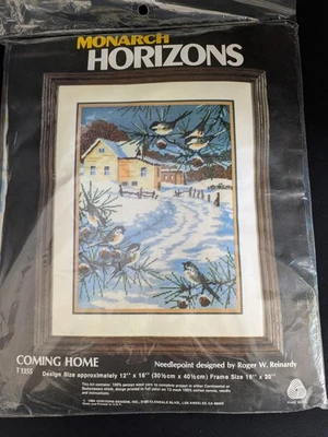 De Colección Monarch Horizons "Coming Home" Artesanía a Punta de Aguja Carretera Nevada Garbanzos Foto 1 de 4