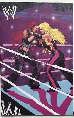 WWE Forever #1 Variant, WWE #25 Variant, Wrestlemania 2019 #1 Variant Set of 3 - Image 1 of 3