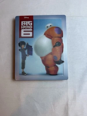 BIG HERO 6 3D Bluray steelbook rare OOP Zavvi region b free (Lenticular, Disney) - Image 1 of 4