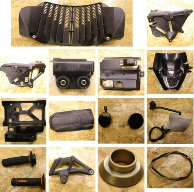 KTM 690 SMC 2008 2009 2010 2011 Faro Espejo Soporte Montaje Capucha Refrigerante Tanque Foto 1 de 4