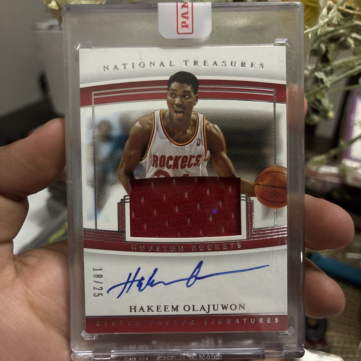 HAKEEM OLAJUWON オラジュワン 直筆サインカード AUTO NBA 2024