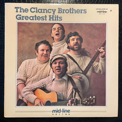 THE CLANCY BROTHERS Greatest Hits Vanguard Midline VMS 73109 LP Cut-Out NM/NM Foto 1 de 4