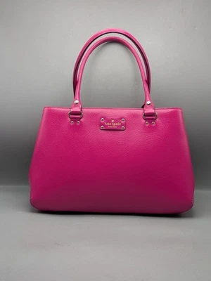Kate Spade Wellesley Elena Cuero Texturizado Rosa Foto 1 de 4
