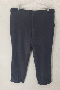 JB Britches Pants Mens 44 Charcoal Corduroy Classis Fit Stretch Pockets - Picture 1 of 20