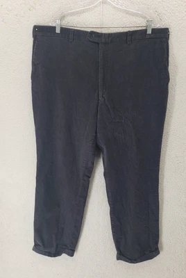 JB Britches Pants Mens 44 Charcoal Corduroy Classis Fit Stretch Pockets - Image 1 of 4