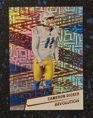 2025 REVOLUTION FOOTBALL  CAMERON DICKER ORANGE LEVELS PARALLEL #156 088/299 - Image 1 of 2