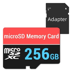 256GB micro SD Speicherkarte SDXC MicroSD Memory Full HD Video 4K UHD Videos - Afbeelding 1 van 1