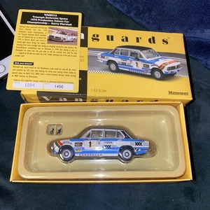 Vanguards Corgi 1:43 Triumph Dolomite 1978 Saloon Car Championship VA05312 - Picture 1 of 1