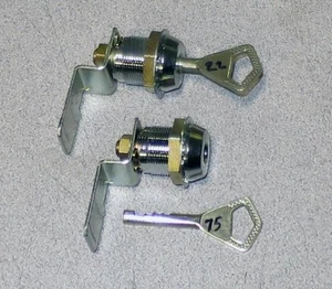 Menge 2 Original Abloy 5/8" Hochsicherheits-Nockenschloss mit Schlüssel und Zunge - Bild 1 von 3