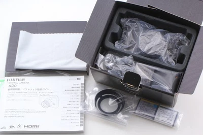 [Top MINT in Box] Fujifilm X Series X20 12.0MP Digital Camera Black From JAPAN - Image 1 of 4