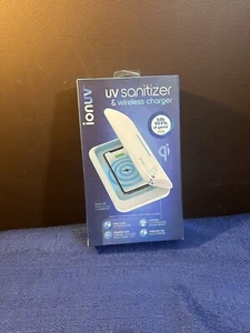 Phone & Earbuds UV Sanitizer Wireless Fast Charger And Aromatherapy New in Box - Picture 1 of 4