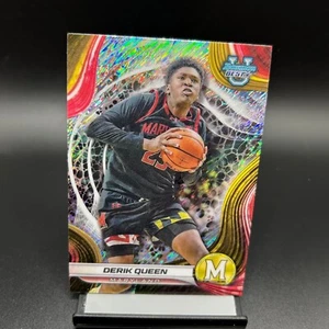 2024-25 Bowman Best U Shimmer #19 Derik Queen Maryland Terrapins - Picture 1 of 2