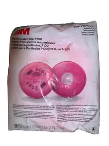 2091 Filter for 3 M 6200 6500 6502 7500  Half Facepiece (1 pair - 2 cartridges) - Picture 1 of 1