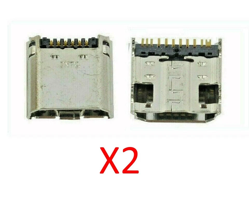 2X Puerto de carga micro USB para Samsung Galaxy Tab 4 7.0 SM-T230N SM-T230NU T230 Foto 1 de 4