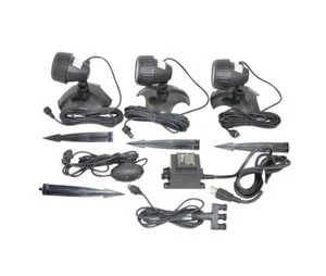 Drei-Licht LED Strahler Aquarium Lampe Set für Brunnen Fisch Teich, Wasser Garten - Bild 1 von 15