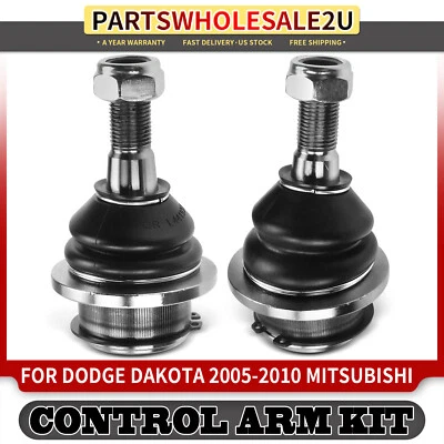 2x Rótula inferior delantera para Dodge Dakota 2005-2010 Mitsubishi Raider 2006-2009 Foto 1 de 4