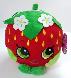 SHOPKINS FRAGOLA BACIO PELUCHE SALVADANAIO BANCONOTE SALVADANAIO DECORATIVO NUOVO - Foto 1 di 5