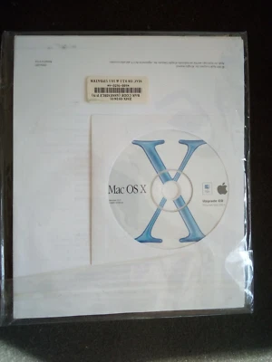 Apple Software Mac OS X Version 10.1 & 9.21 Upgrade CD 600-9658-A (Read below) - Image 1 of 4