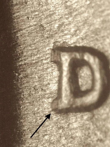 1938-D RPM?? D/D Rotated Jefferson Nickel~Nice XF/AU #1 Cover
