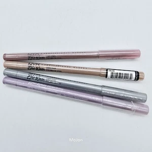 4-Pk NYX Epic Wear Eye Liner Rose Gold, Dusty Mauve, Periwinkle, Silver Lining - Picture 1 of 13