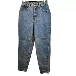 Vintage Lawman Denim Jeans Damen Med Wash Mom Jean 90’s High Rise Tapered Gr. 9 - Bild 1 von 12
