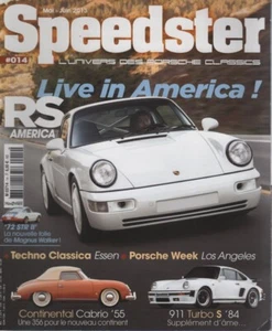 SPEEDSTER 14 PORSCHE 356 PRE A 1953 911 TURBO S 1984 964 CARRERA RS AMERICA - Bild 1 von 2