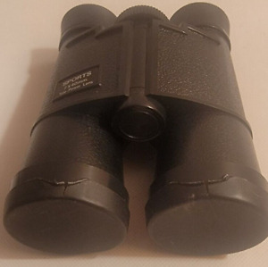 Sports 7 X 40 mm Tele Power Lens Binoculars with Black Case