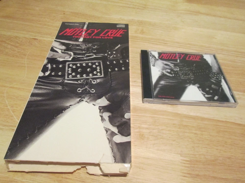 Motley Crue - Too Fast For Love Rare Longbox Hard To Find - Image 1 of 4