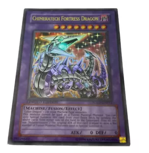 Tarjeta de dragón Yugioh edición limitada Quimeratech fortaleza JUMP-EN031 Holo - Imagen 1 de 1