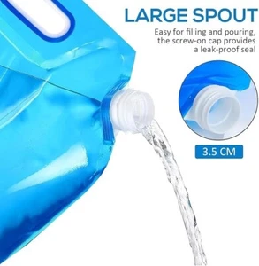 3 taniche per acqua pieghevoli, tanica per acqua da 10 lt - Foto 1 di 4